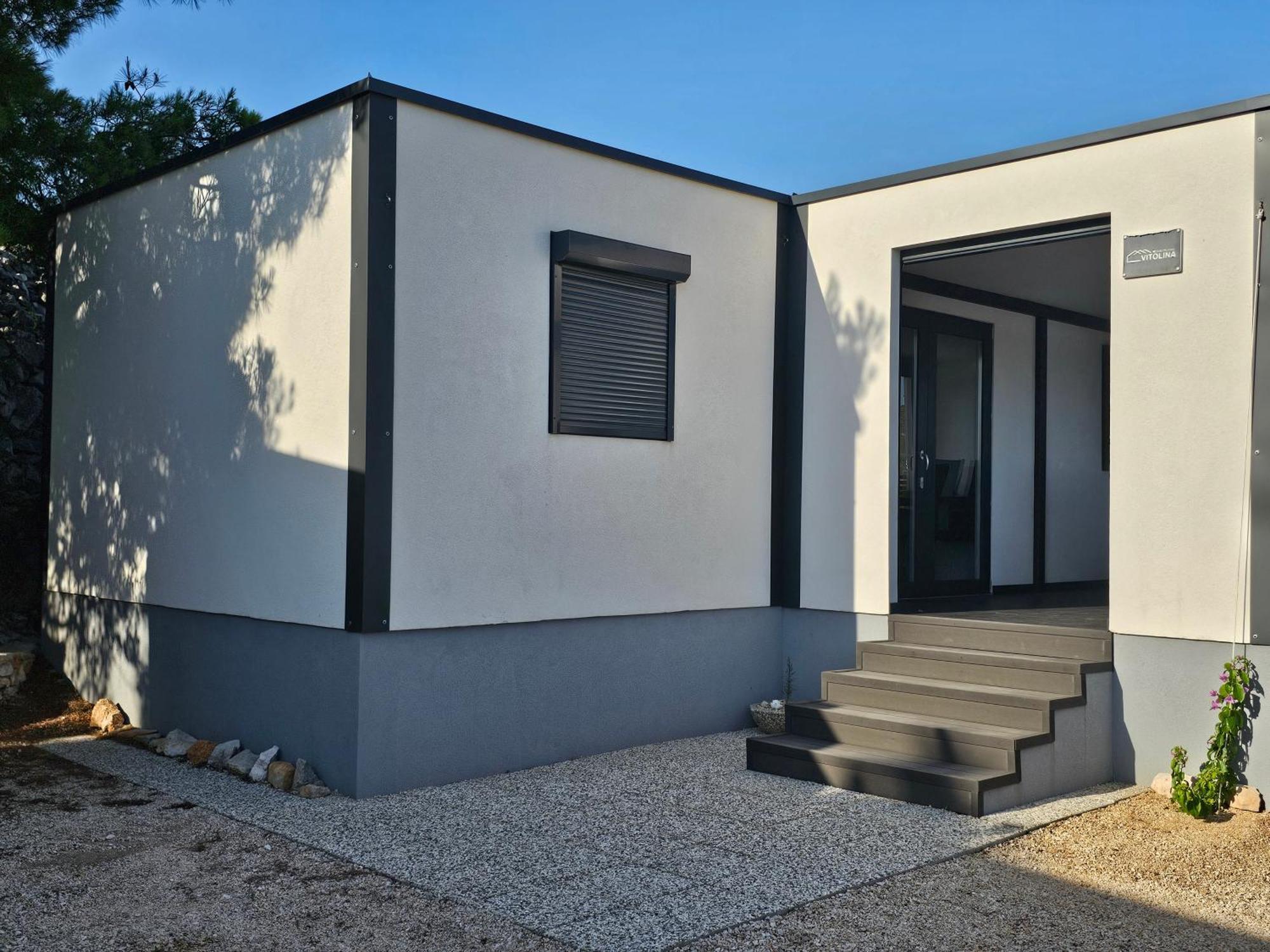 Mobile Home Tina Тисно Екстериор снимка